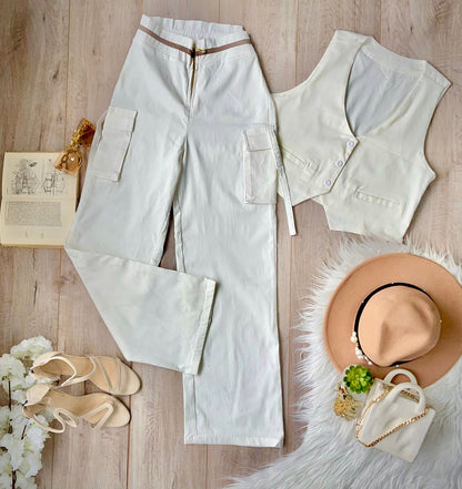 Conjunto pantalón y chaleco